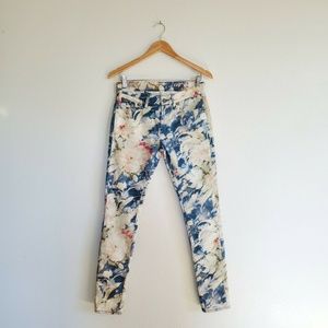 POLO Ralph Lauren Tompkins Skinny Floral Pants 29